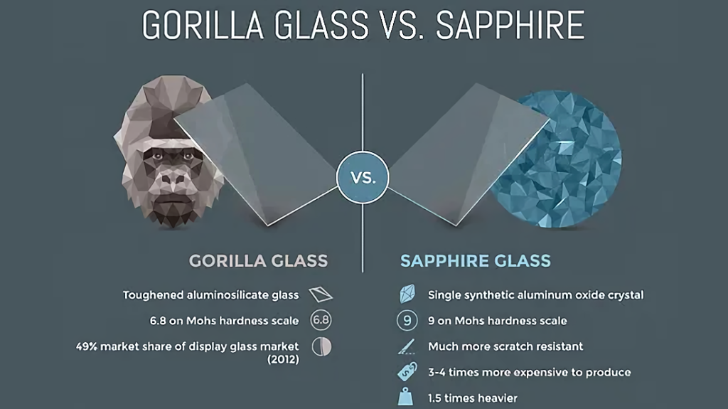 GORILLA GLASS VS. SAPPHIRE